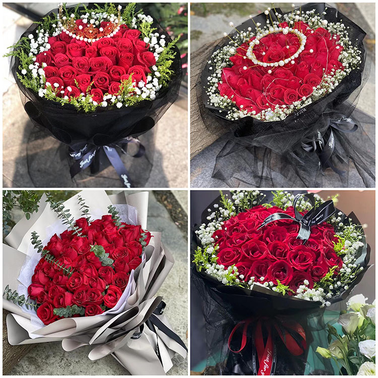 厦门集美区同安区翔安区鲜花同城速递520情人节红玫瑰表白送女友