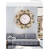 时钟挂钟客厅家居时尚 简单易接近豪华高端挂钟斯堪 纳维亚创意现