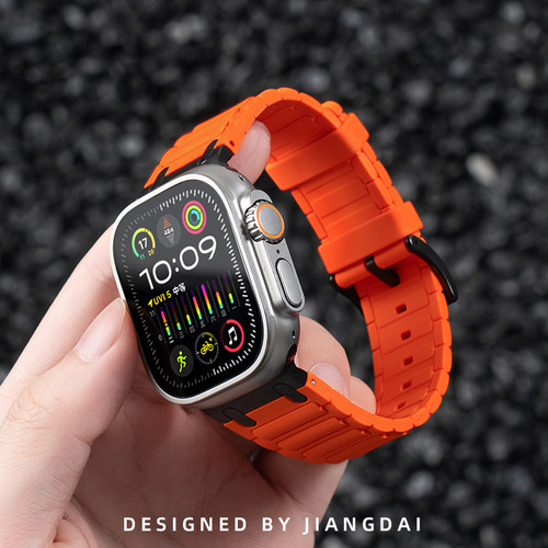 匠戴iwatch表带硅胶加厚新款运动