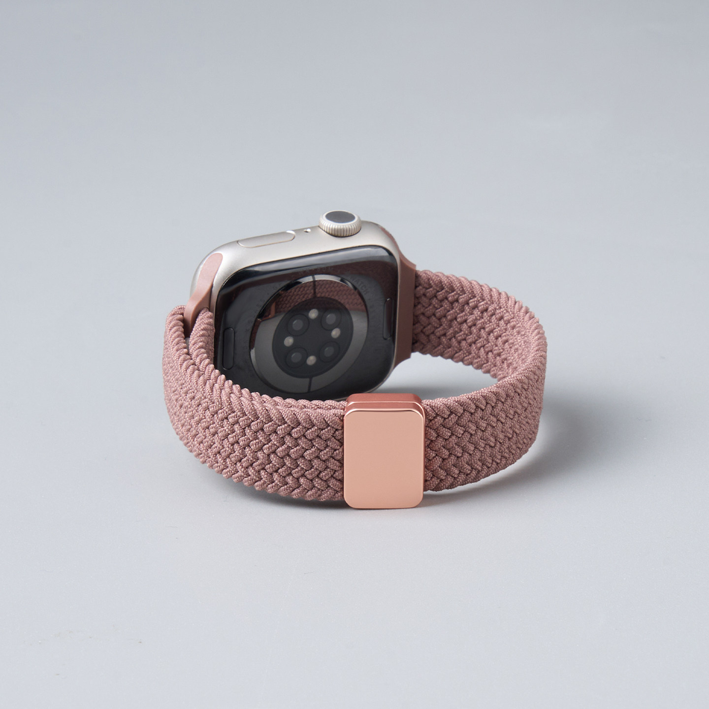 匠戴适用iwatch11表带S11苹果手表applewatch9夏天运动S8细款编织尼龙S7高级磁吸SE3可爱女款S10创意11新款