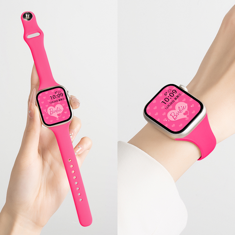 匠戴适用iwatch小蛮腰硅胶表带