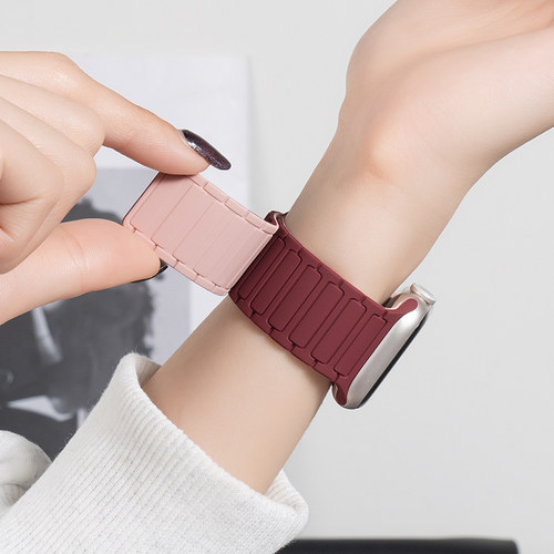 匠戴明星同款iwatch硅胶表带