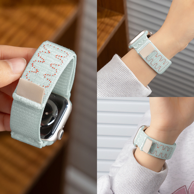 匠戴适用苹果新款编织表带