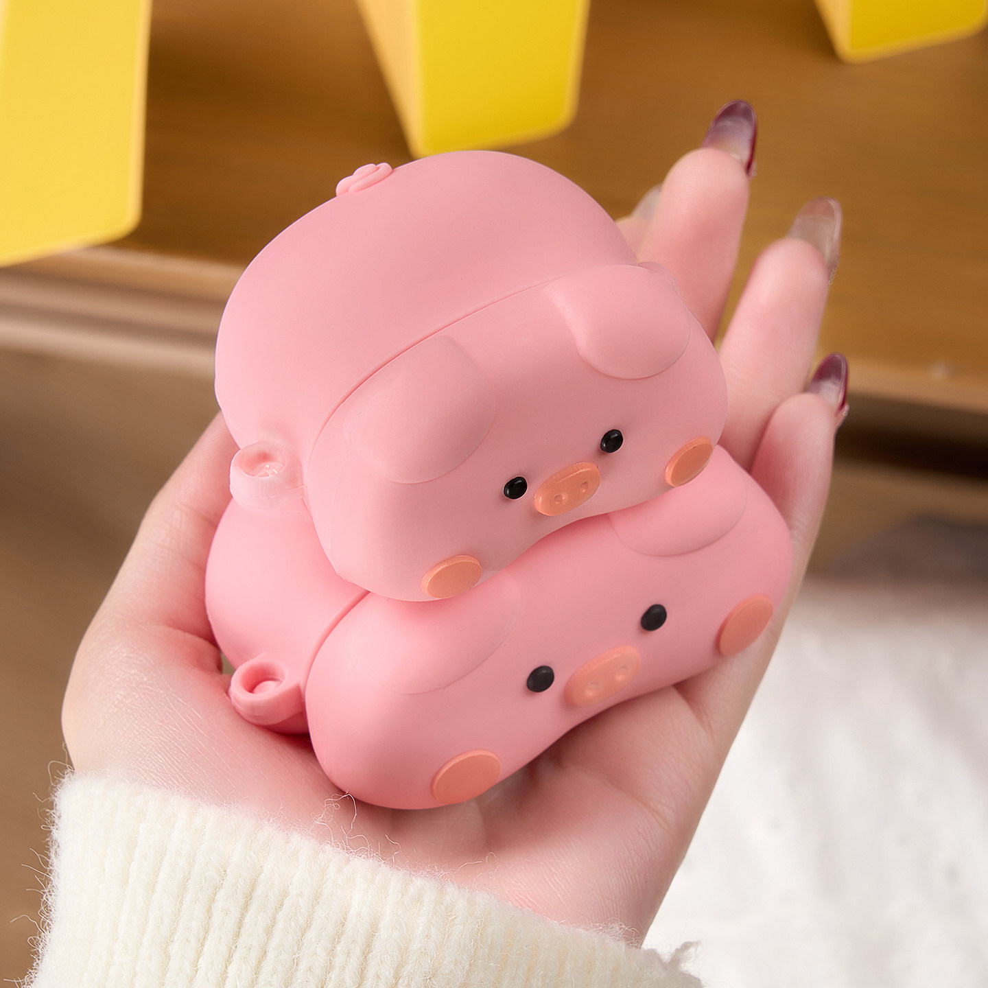 适用airpods4保护套硅胶趴趴猪airpodspro3降噪苹果蓝牙耳机套pro2可爱动物airpod软壳pro3三代ipods不掉盖盒,3C数码配件,耳机保护套,淘宝优惠券,粉丝福利购,淘宝优惠卷