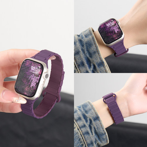 匠戴适用iWatch小蛮腰硅胶表带