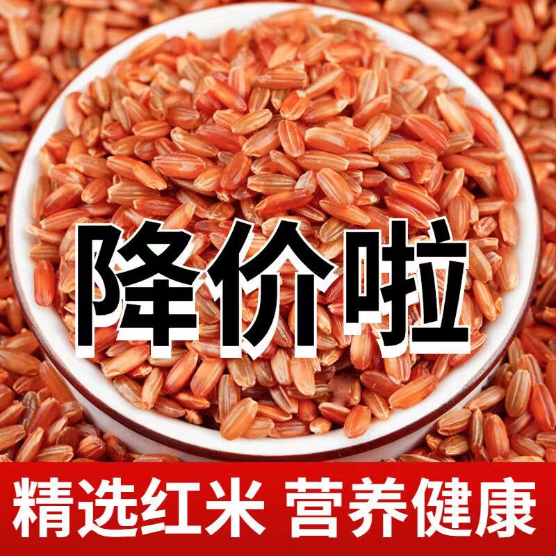 优质精选新红米农家自产红糙米红大米2025年新米红香米杂粮粥
