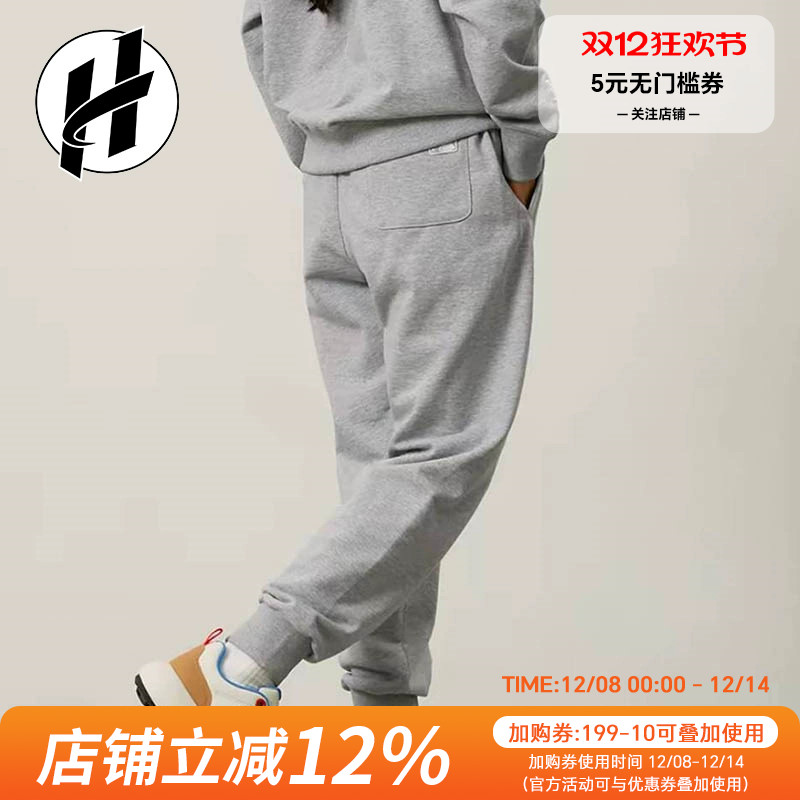 MLB老花系列束脚宽松针织运动裤