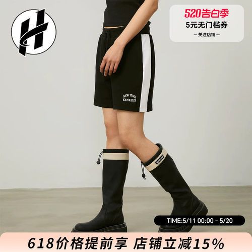 MLB运动美式短裤男女同款