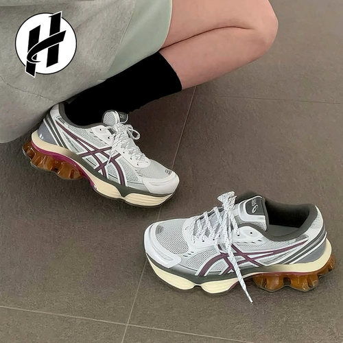 Asics/亚瑟士 KINETIC FLUENT潮流百搭减震耐磨低帮通勤跑步鞋