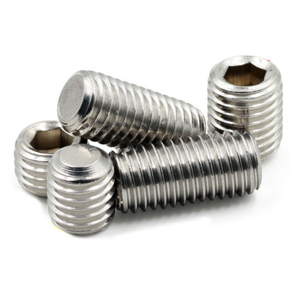 鸡米螺丝M3M4M5M6 201不锈钢GB77平端机米螺丝紧定螺钉*6x8x10x12