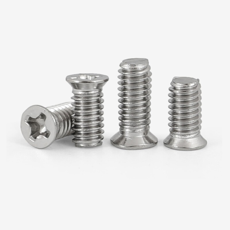 304不锈钢非标精密螺丝沉头