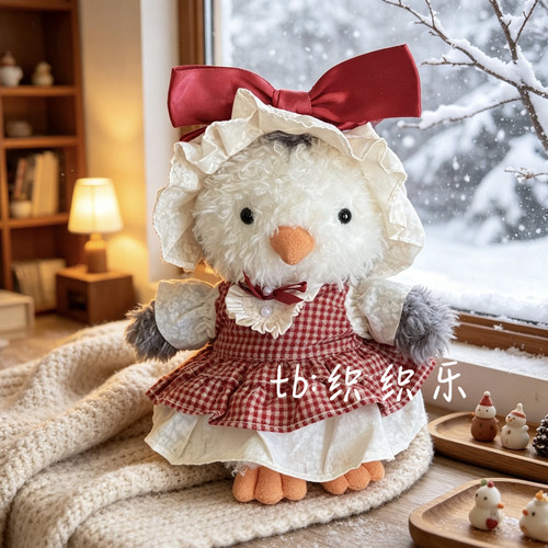 jellycat企鹅圣诞套装送朋友礼物
