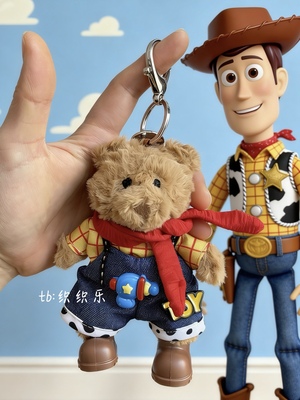 jellycat18cm挂件巴塞罗熊娃衣玩具总动员风格衣服钥匙扣套装