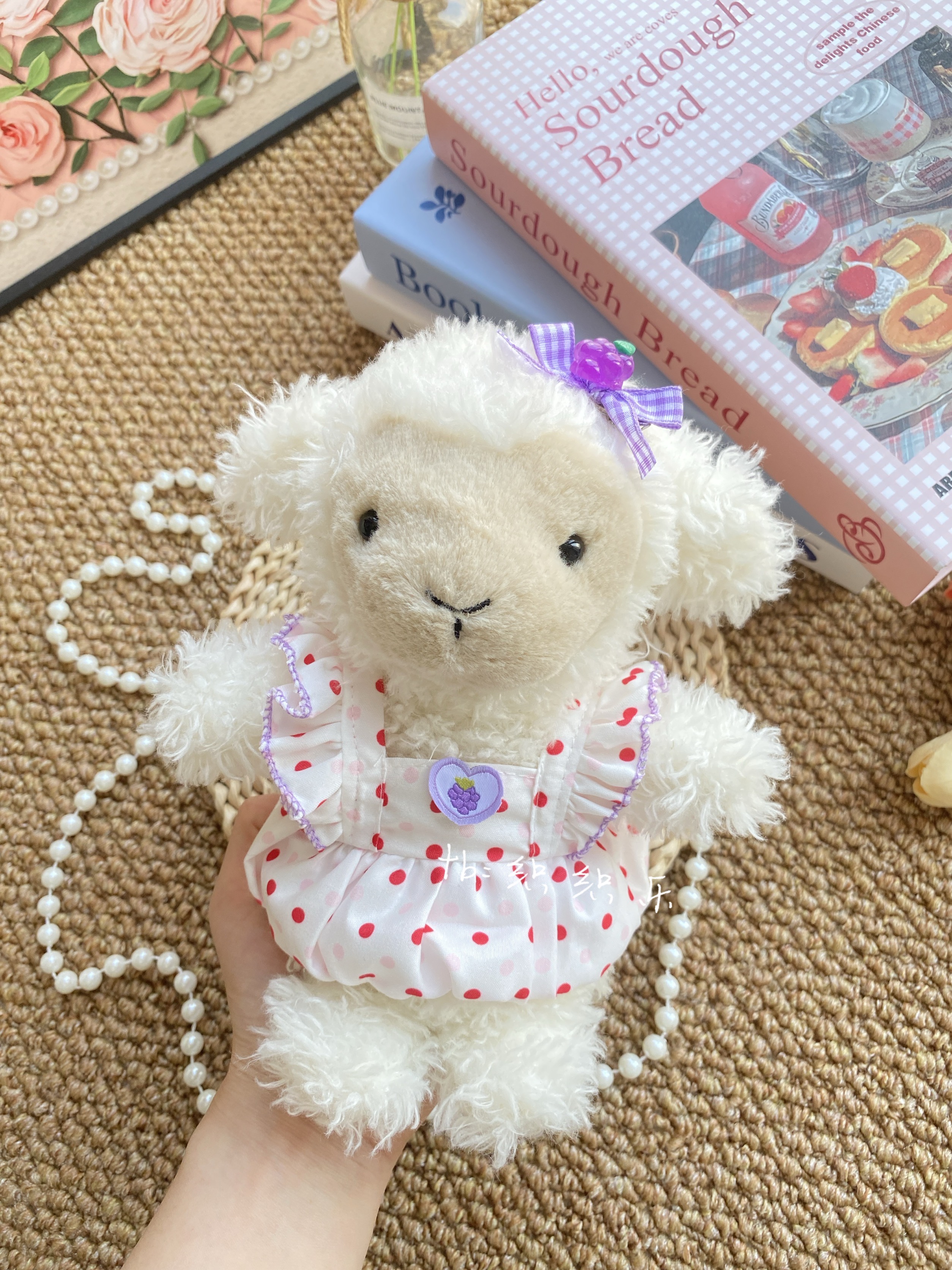 jellycat18cm小羊娃衣多肉葡萄衣服套装little系列小猪小狗可穿