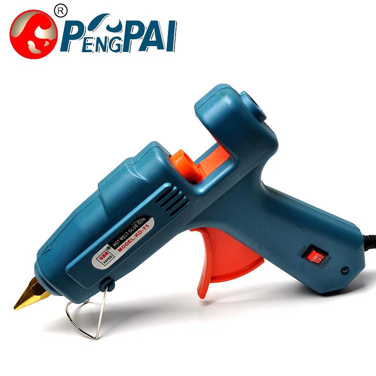 可调节式60-100W胶枪热熔大号胶枪带开关指示灯支架DIY饰品饰品