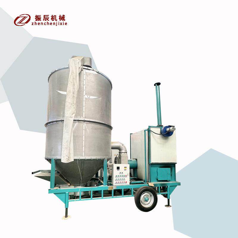 可移动粮食烘干机 立式小型连续性玉米小麦谷物烘干机 大豆烘干机