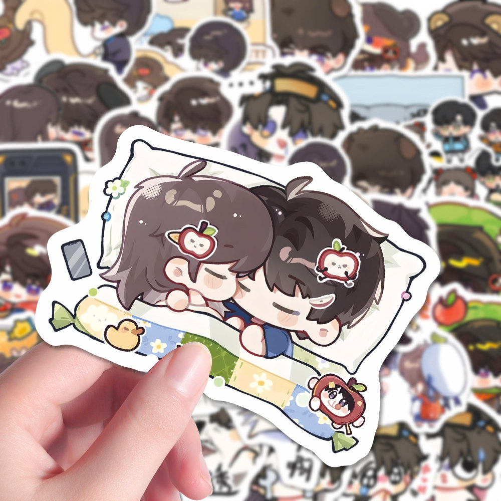 Q版夏以昼贴纸可爱恋与深空游戏周边手账素材DIY装饰平板手机贴画,文具电教/文化用品/商务用品,贴纸/立体贴纸,淘宝优惠券,粉丝福利购,淘宝优惠卷