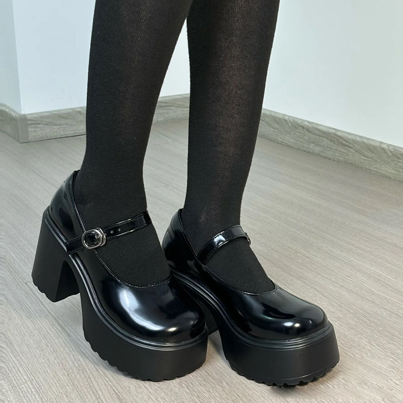 超高跟玛丽珍鞋女2025新款