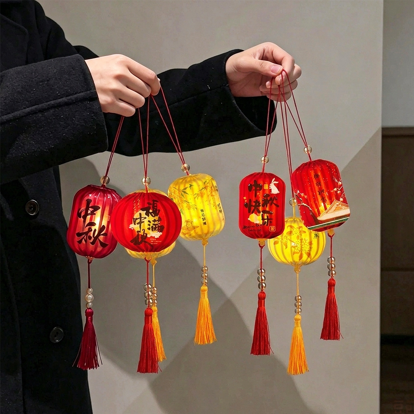 装饰布置中秋小灯笼挂件装饰古风