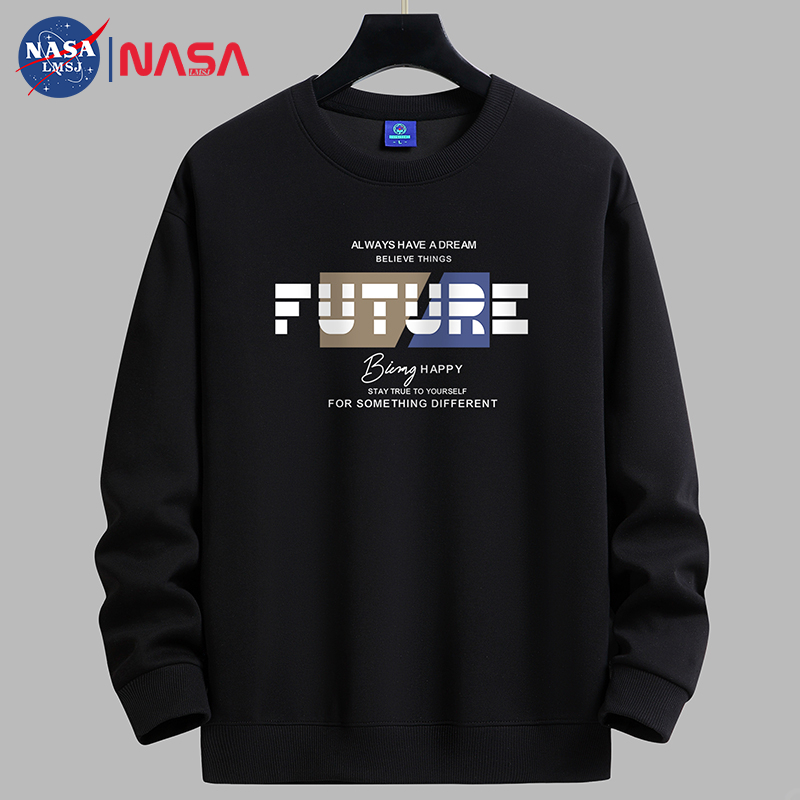 NASA联名卫衣男春秋冬款