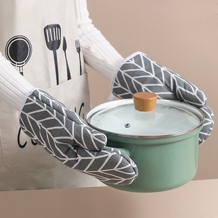 隔热手套家用商用耐高温微波炉蒸箱铁锅厨房工具烤箱烘焙防烫专用