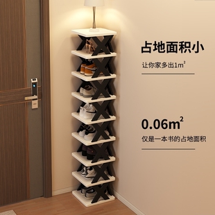 鞋架小窄门口多层家用简易折叠鞋柜入户门室内2025新款出租屋专用