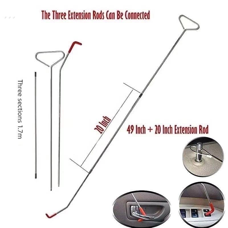 汽车修理辅助拉钩门拉手专用推拉钩三节钩工具气囊门修理