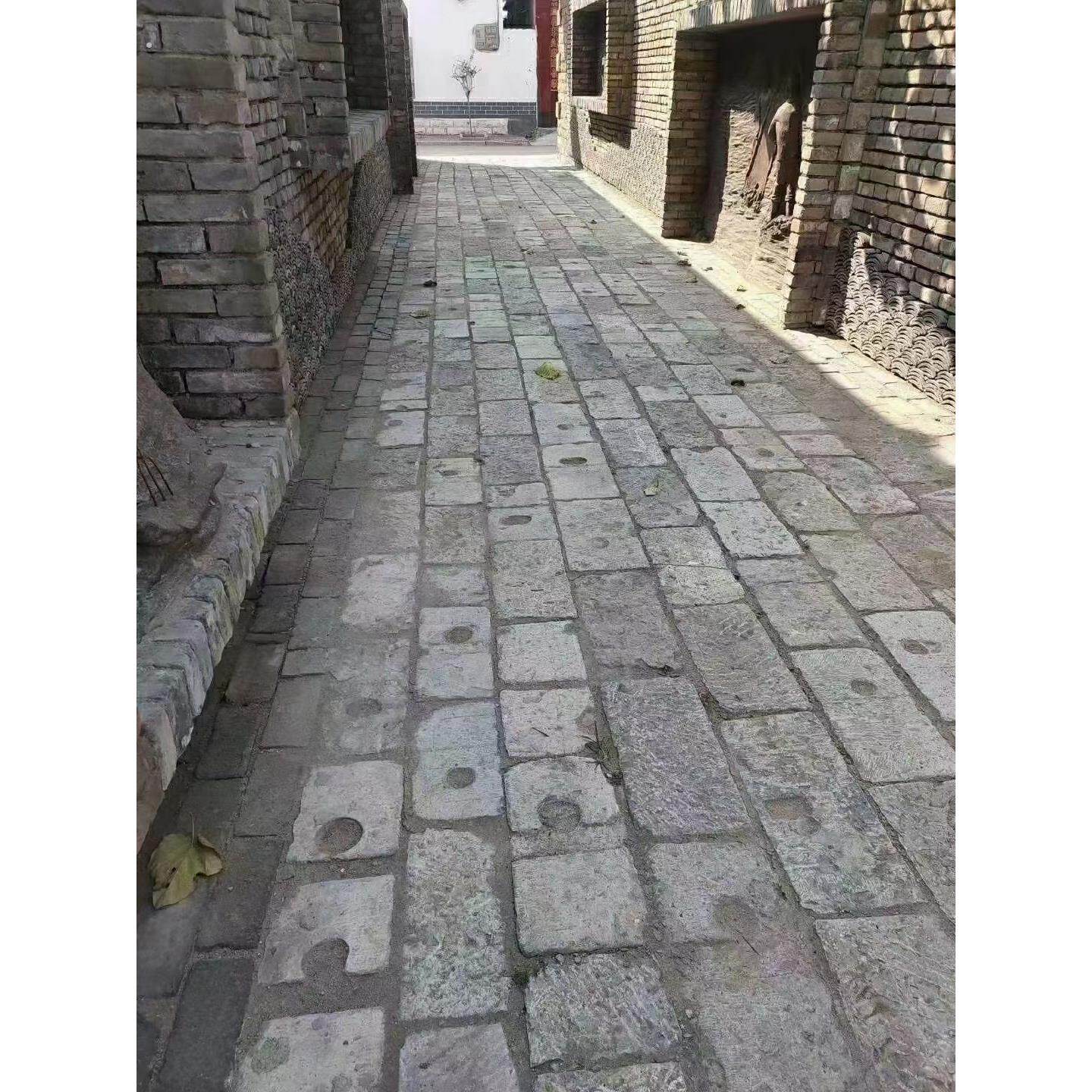 农村老门枕石 景区踏步旧锤布石 老青石块 量大从优 景区踏步石