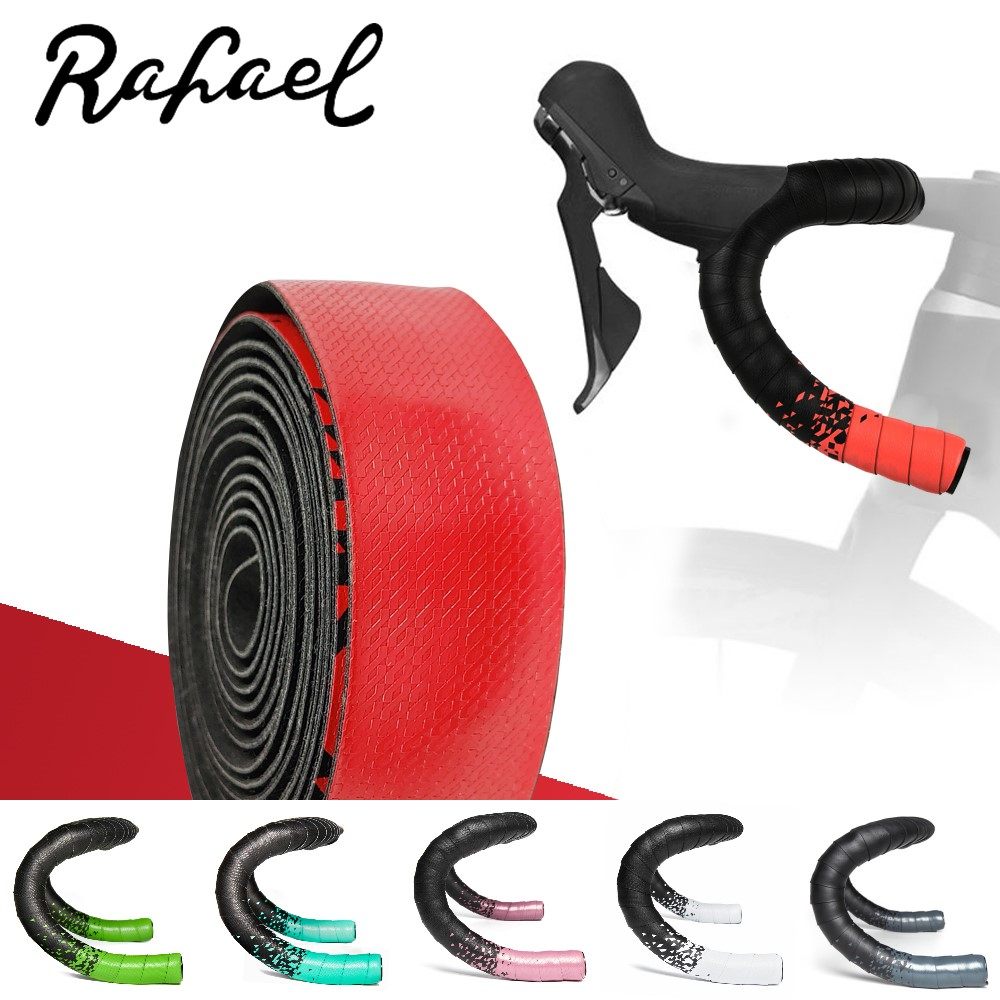 Rafael莱发公路车把带死飞自行车缠带皮质小三角双色拼接渐变把带,自行车/骑行装备/零配件,捆扎带/车把带,淘宝优惠券,粉丝福利购,淘宝优惠卷