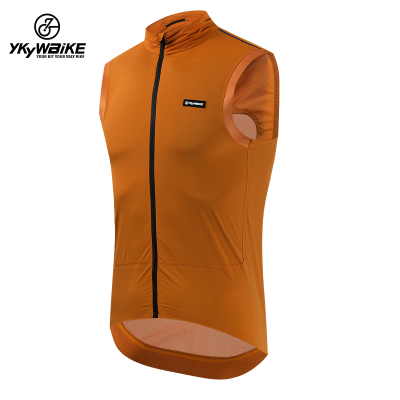 YKYWBIKE无缝骑行马甲男夏季自行车公路山地车防风防水骑行服装备