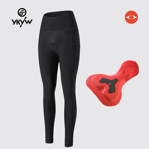 YKYW秋冬骑行裤女公路自