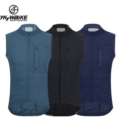 YKYWBIKE骑行服马甲男春