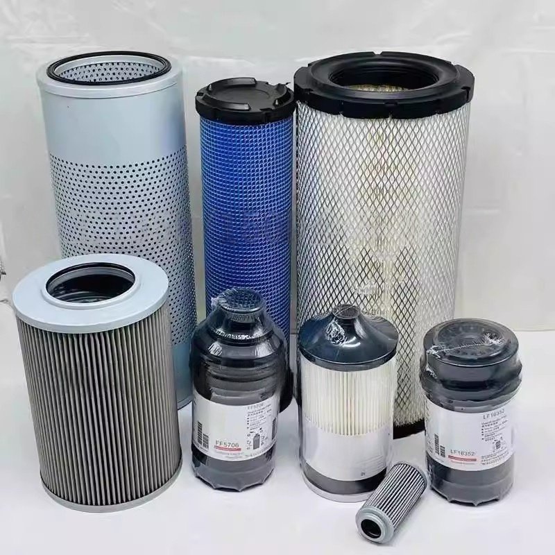 适用徐工挖掘机XE135D150D155D机油柴油空气滤芯油水分离器滤清器,五金/工具,挖掘机,淘宝优惠券,粉丝福利购,淘宝优惠卷