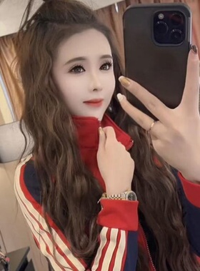 2025秋季新款洋气撞色休闲显瘦百搭立领欧货爆款棒球服短外套女潮