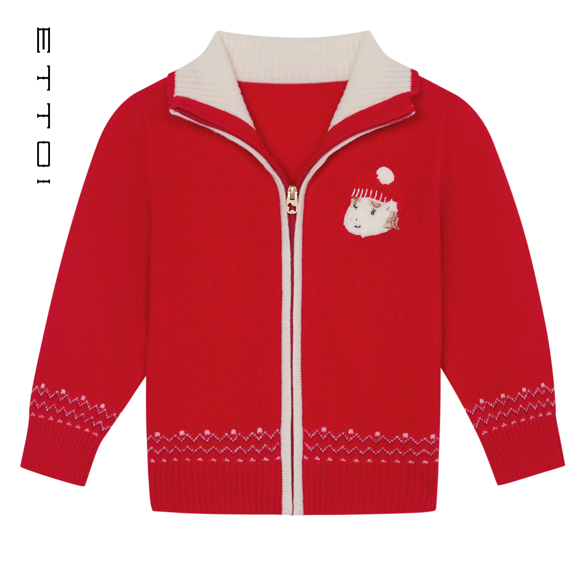 【100纯山羊绒】ETTOI爱多娃儿童毛衣女童针织外套2025年冬季新款,童装/婴儿装/亲子装,毛衣/针织衫,淘宝优惠券,粉丝福利购,淘宝优惠卷