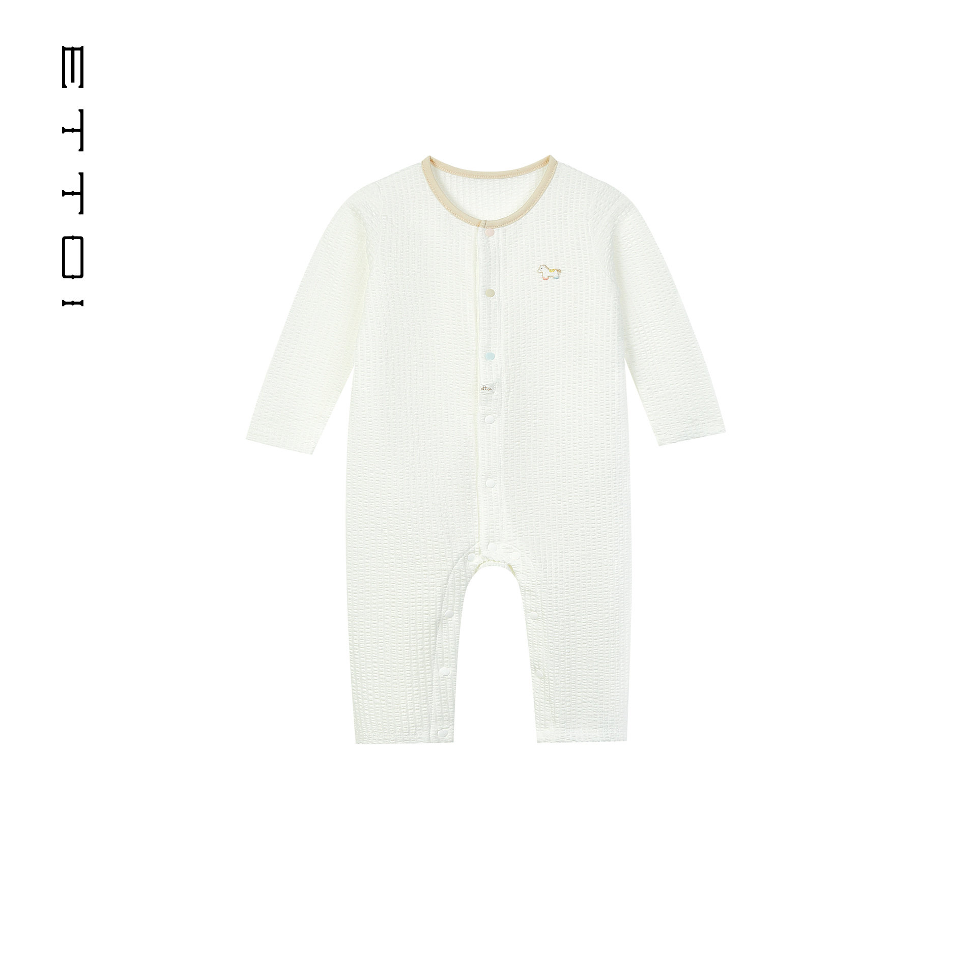 【莫代尔】ETTOI爱多娃新生婴儿包屁内衣连体服2026年春季新款