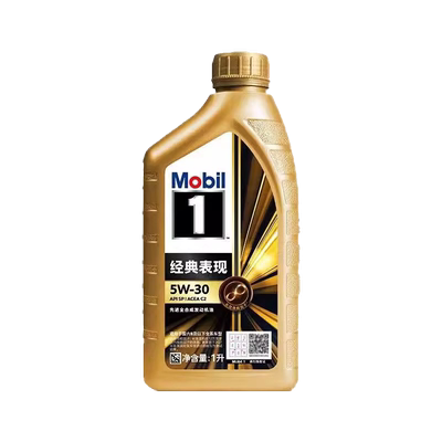 Mobil美孚1号经典表现机油金美孚SP级5W-30全合成发动机润滑油 1L