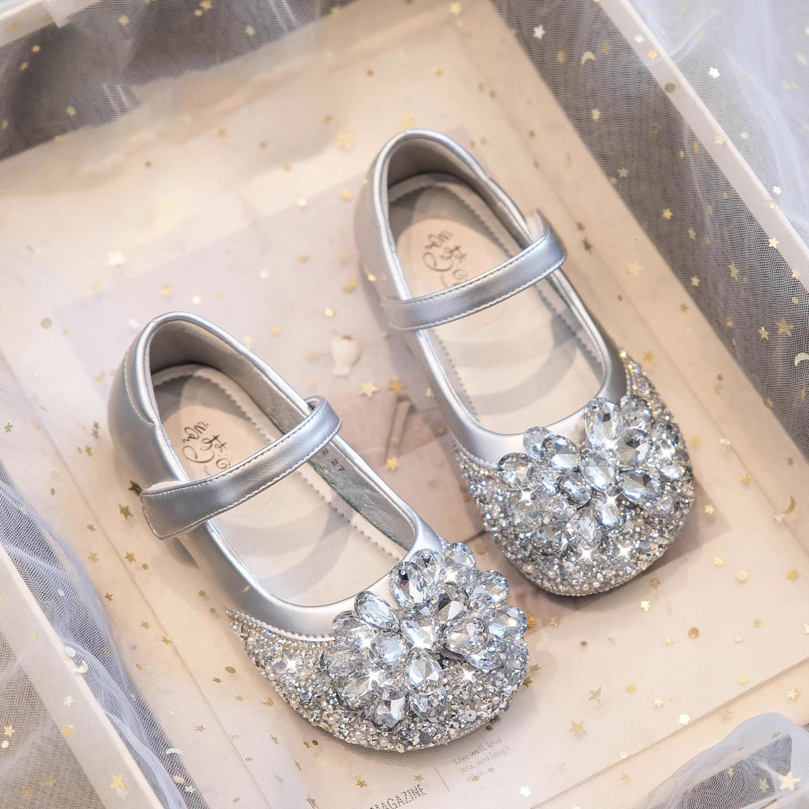 真皮女童小皮鞋公主鞋