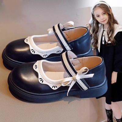 真皮女童小皮鞋公主鞋