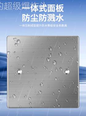 通用型家用120型锈钢插盖板地防不装饰盖板8空白面板地遮丑盖插6