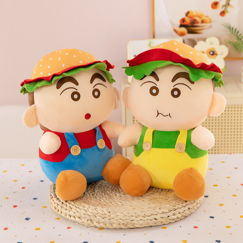 变身汉堡蜡笔小新变装小新毛绒玩具汉堡小新公仔玩偶大号礼物女生,玩具/童车/益智/积木/模型,毛绒/玩偶/公仔/布艺类玩具,淘宝优惠券,粉丝福利购,淘宝优惠卷