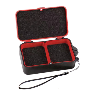 红虫蚯蚓活饵盒保湿透气渔具配件盒快速上饵器配件防跑虫沙蚕盒