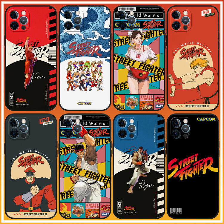 街霸手机壳适用vivoNEX旗舰版游戏3/X/NOTE/FOLD街头霸王后置指纹春丽全面屏苹果iphone华为oppo小米荣耀真我