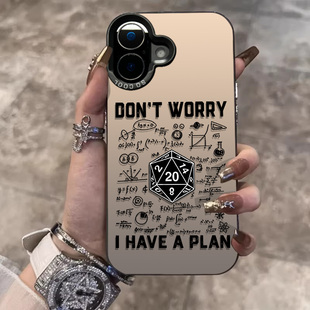 D20骰子适用苹果16pro手机壳iphone15plus新款14博德之门13mini公式12promax高级8plus小众7个性xr男女x外壳