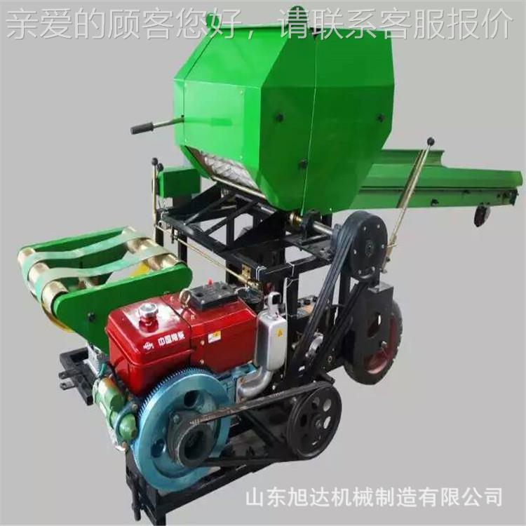 膜半自动秸秆打捆包机厂 热销新式苜家蓿草NTP包打机 青贮饲料机
