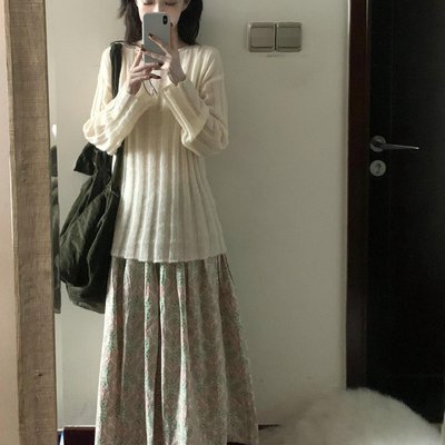 时尚套装 三件套 打底 外套开衫 半身裙