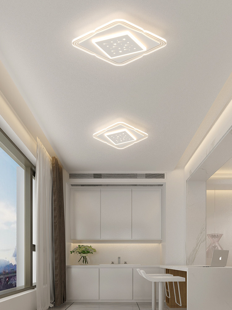 过道灯走廊灯简约现代网红爆款广东中山灯具入户门厅玄关阳台顶灯