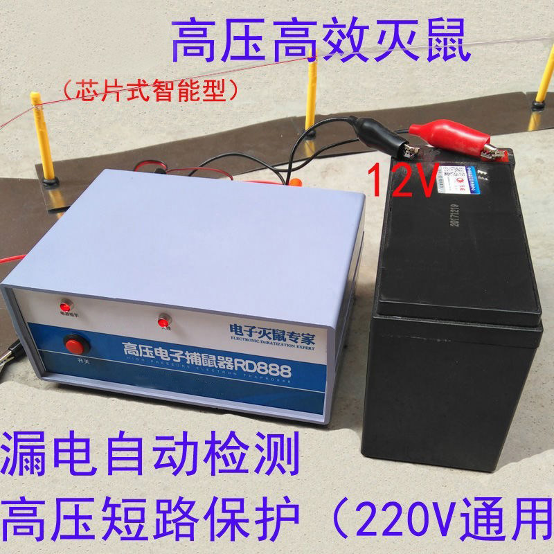 야생 스마트 쥐덫 고전압 마우스 재퍼 스마트 12V 배터리 DC 고양이 쥐덫이 자동으로 쥐를 잡습니다