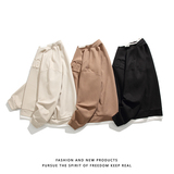 WY143-P45控68秋季华夫格假两件圆领卫衣外套男，女装短外套，电商A058-1（原电商C417）