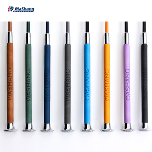 玛尚马具马术长鞭皮手柄款骑马马鞭 教学训练马鞭舞步长鞭C007